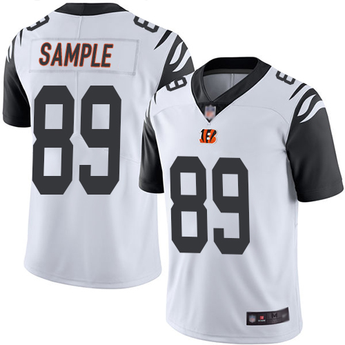 Cincinnati Bengals Limited White Men Drew Sample Jersey NFL Footballl 89 Rush Vapor Untouchable